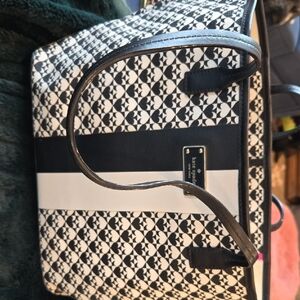 Kate Spade Monochrome Patterned Handbag